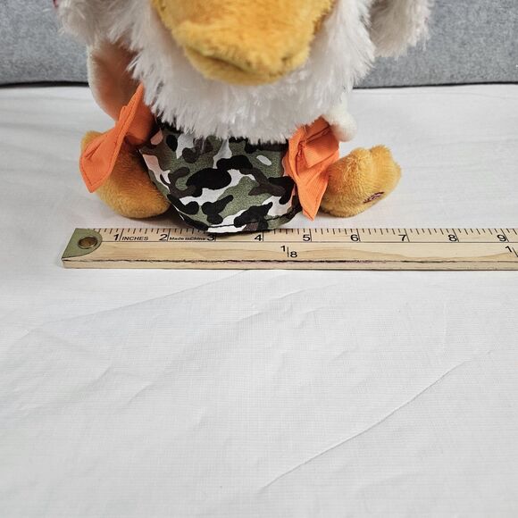 Gemmy Animated Plush Duck Singing "Hit me with your Best Shot" Redneck  Hunter - Picture 9 of 11